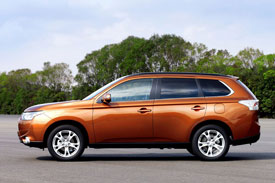 Mitsubishi Outlander ClearTec Instyle 4WD 2.2 DI-D 110 Boot Space Dimensions & Luggage Capacity
