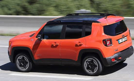 Jeep Renegade 2.0 Multijet Limited Active Boot Space Dimensions & Luggage Capacity